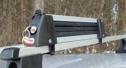 2 349 р. Крепление для 3 комплектов лыж или 2 сноубордов Amos Ski Lock 3 Daewoo Kalos (2002-2008) (Цвет: серебристый)  с доставкой в г. Самара. Увеличить фотографию 8