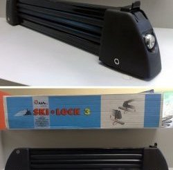 2 349 р. Крепление для 3 комплектов лыж или 2 сноубордов Amos Ski Lock 3 Daewoo Kalos (2002-2008) (Цвет: серебристый)  с доставкой в г. Самара. Увеличить фотографию 9