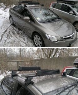 2 449 р. Крепление 5 комплектов лыж или 4 сноубордов Amos Ski Lock 5 Daewoo Kalos (2002-2008)  с доставкой в г. Самара. Увеличить фотографию 5