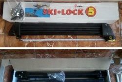2 449 р. Крепление 5 комплектов лыж или 4 сноубордов Amos Ski Lock 5 Daewoo Kalos (2002-2008)  с доставкой в г. Самара. Увеличить фотографию 7