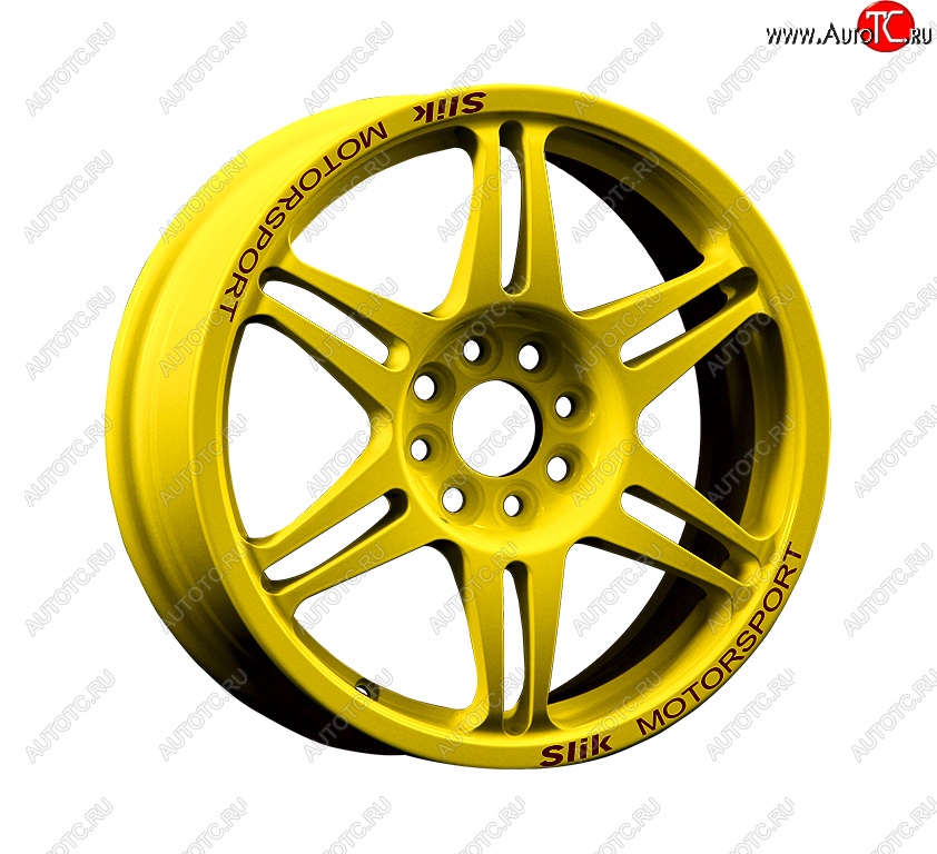 7 499 р. Кованый диск Slik Classic Sport L-152S 6.5x15 Audi A6 С4 седан (1994-1997) 5x112.0xDIA57.1xET45.0 (Candy ярко-желтый (Candy YELLOW))