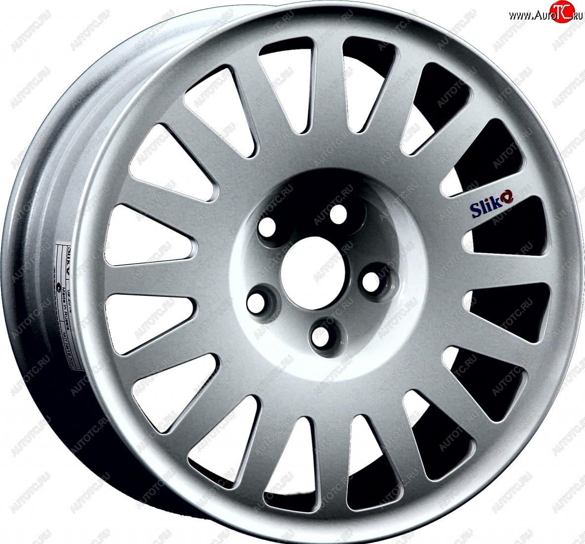 14 199 р. Кованый диск Slik Classic Sport L-1823S 6.5x15 Mitsubishi Diamante (1995-2005) 5x114.3xDIA67.1xET46.0 (Серебристый светлый (S16))