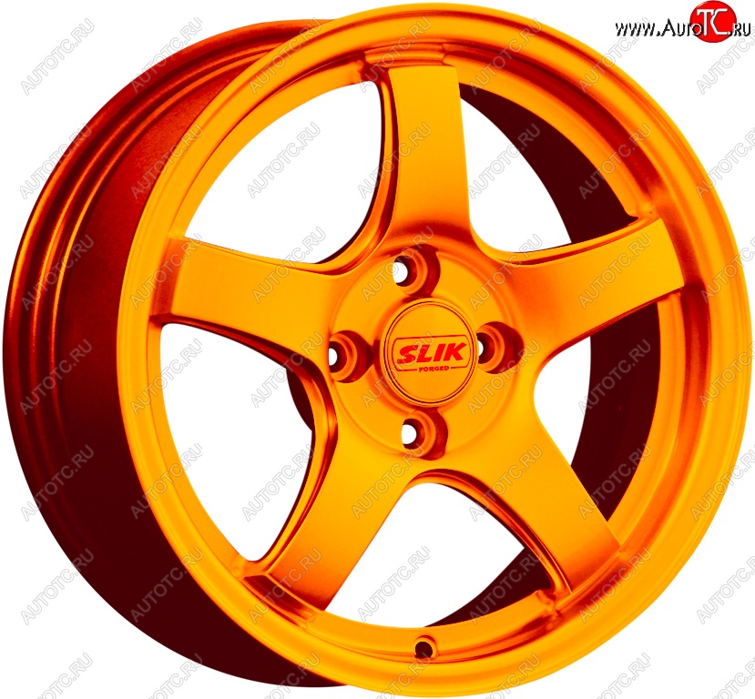 11 899 р. Кованый диск Slik Classic L-1843 6.5x15 Mitsubishi Diamante (1995-2005) 5x114.3xDIA67.1xET46.0 (Ярко оранжевый (ORANGE))