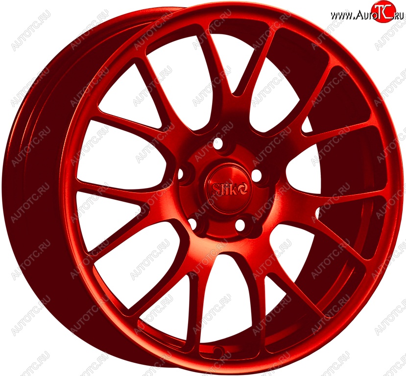 25 599 р. Кованый диск Slik Classic L-736 7.5x17   (Красный (RED))  с доставкой в г. Самара