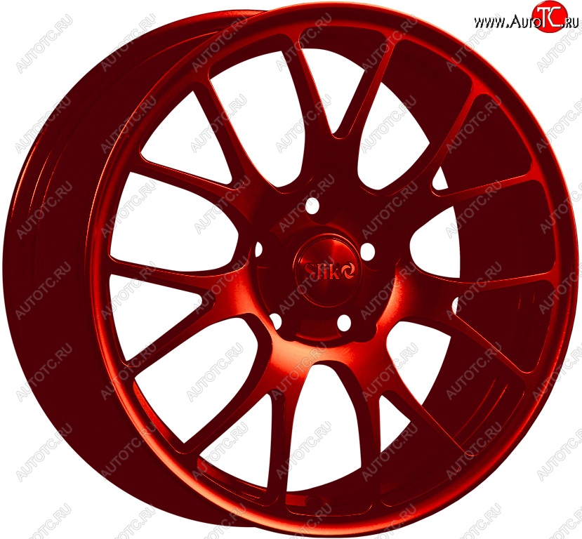 25 599 р. Кованый диск Slik Classic L-736 7.5x17   (Candy красный (Candy RED))  с доставкой в г. Самара