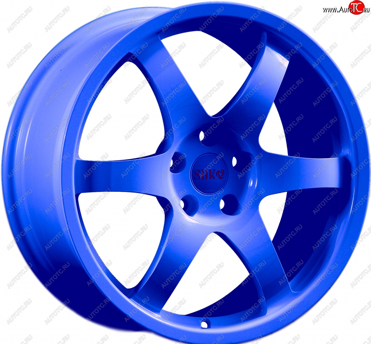 34 899 р. Кованый диск Slik Classic L-807 8.0x18   (Синий (BLUE))  с доставкой в г. Самара