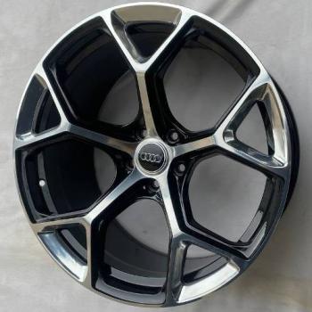 Колесный литой диск (модель FF494) ZIXI 9.0 x 20  (Black Silvery Face)