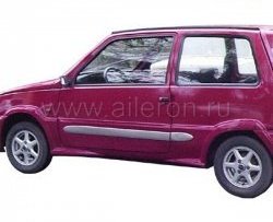 859 р. Молдинги (накладки на двери) Aileron  Лада Ока 1111 (1988-2008) (Неокрашенные)  с доставкой в г. Самара. Увеличить фотографию 2