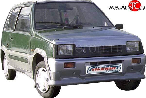 1 049 р. Накладка на передний бампер Aileron  Лада Ока 1111 (1988-2008) (Неокрашенная)  с доставкой в г. Самара