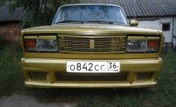 3 899 р. Передний бампер Снайпер (с сеткой)  Лада 2101 - 2107 (Неокрашенный)  с доставкой в г. Самара. Увеличить фотографию 5