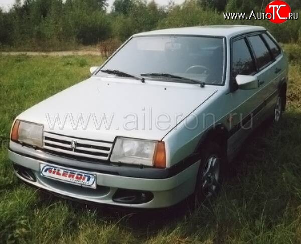 5 099 р. Передний бампер Элерон  Лада 2108 - 21099 (Неокрашенный)  с доставкой в г. Самара