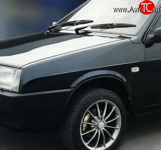 2 899 р. Переднее левое крыло Стандартное Лада 2109 (1987-2004) (Окрашенное)  с доставкой в г. Самара