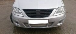 1 749 р. Решётка радиатора V4  Лада Ларгус (2012-2021) дорестайлинг R90 (Неокрашенная)  с доставкой в г. Самара. Увеличить фотографию 2