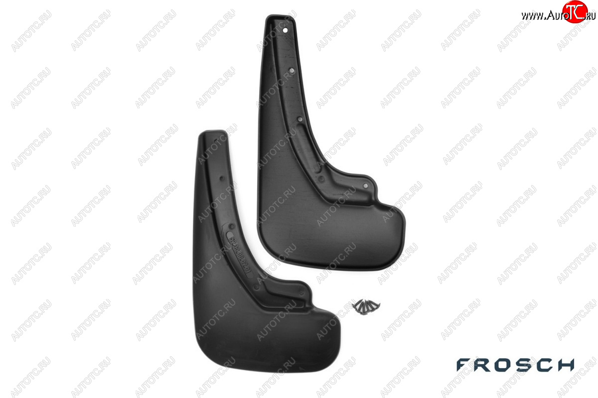 4 799 р. Брызговики Frosch (optimum, в коробке) Лада Веста 2180 седан дорестайлинг (2015-2023) (Задние)  с доставкой в г. Самара