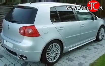 8 949 р. Накладка Hofele на задний бампер Volkswagen Golf 5 хэтчбэк (2003-2009) (Неокрашенная)  с доставкой в г. Самара