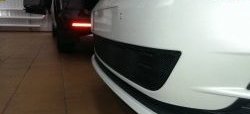 2 099 р. Сетка на бампер Russtal (черная) Volkswagen Golf 7 дорестайлинг, хэтчбэк 5 дв. (2012-2017)  с доставкой в г. Самара. Увеличить фотографию 2