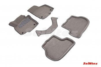 7 649 р. Комплект ворсовых ковриков в салон Seintex (3D)  Volkswagen Golf  6 (2008-2014) хэтчбэк 5 дв. (Черный)  с доставкой в г. Самара. Увеличить фотографию 2