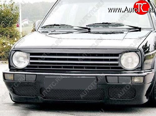 4 949 р. Решётка радиатора CT Volkswagen Golf 2 (1983-1992) (Неокрашенная)  с доставкой в г. Самара