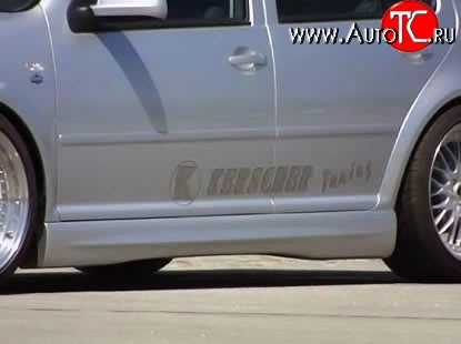5 099 р. Пороги накладки Sport Volkswagen Golf 4 (1997-2003) (Неокрашенные)  с доставкой в г. Самара