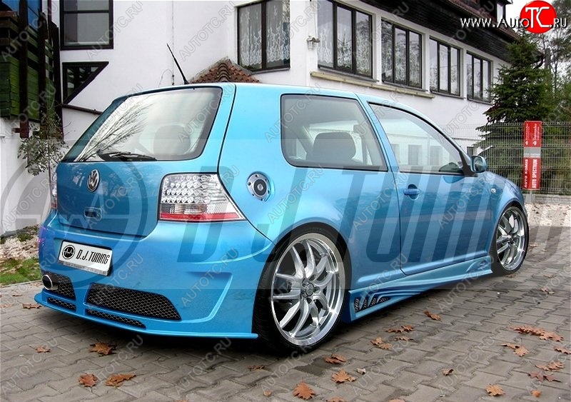 22 899 р. Задний бампер D.J. Volkswagen Golf 4 (1997-2003)  с доставкой в г. Самара