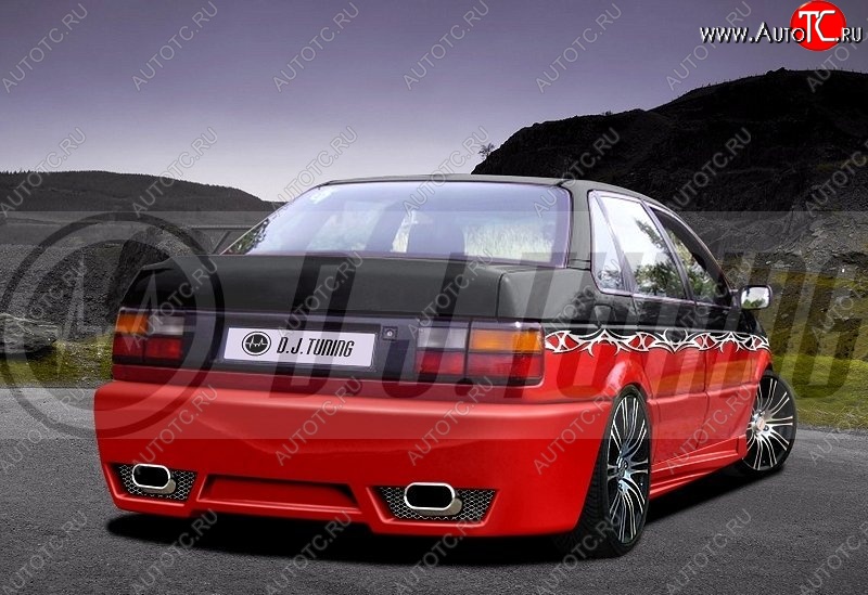 6 549 р. Задний бампер D.J. Volkswagen Passat B3 седан (1988-1993)  с доставкой в г. Самара