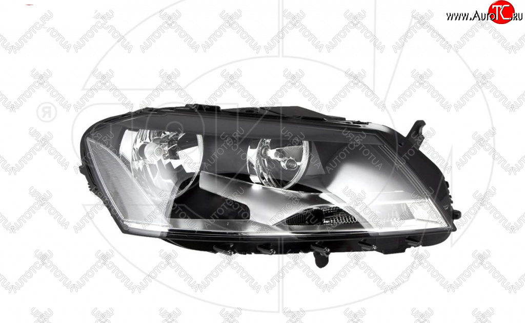 9 449 р. Фара передняя правая NSP Volkswagen Passat B7 седан (2010-2015)  с доставкой в г. Самара