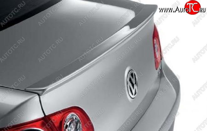 3 199 р. Лип спойлер VORTEX Volkswagen Passat B6 седан (2005-2011) (Неокрашенный)  с доставкой в г. Самара