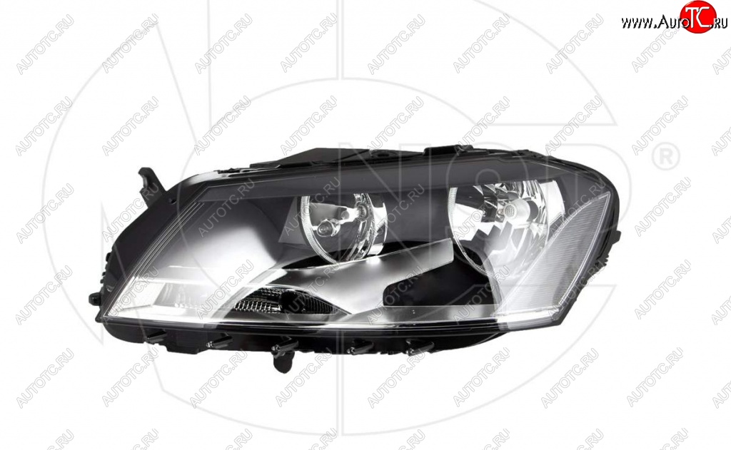 9 449 р. Фара передняя левая NSP Volkswagen Passat B7 седан (2010-2015)  с доставкой в г. Самара
