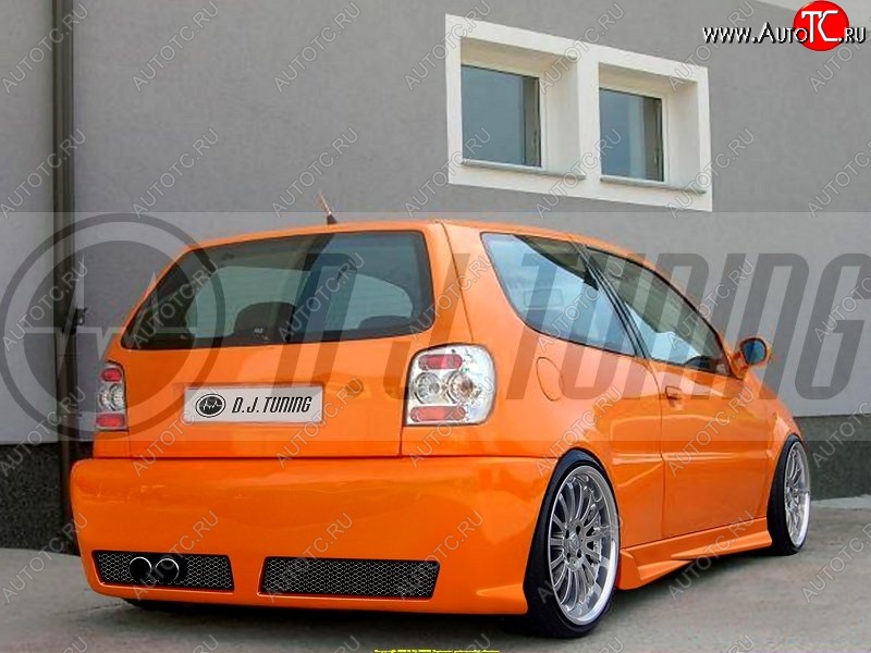 22 899 р. Задний бампер Rieger Volkswagen Polo Mk3 универсал дорестайлинг (1994-1999)  с доставкой в г. Самара