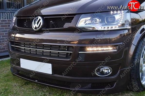 9 049 р. Решётка радиатора ABT-style Volkswagen Transporter T5 рестайлинг (2009-2015) (Неокрашенная)  с доставкой в г. Самара