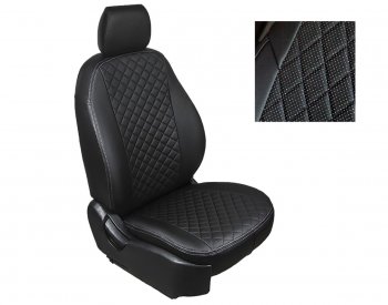 Чехлы Seintex (экокожа/ромб) Volkswagen Tiguan  NF (2011-2017) рестайлинг