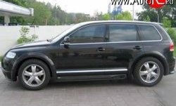 14 149 р. Пороги накладки JE DESIGN Style 7L Volkswagen Touareg 1 GP дорестайлинг (2002-2007) (Неокрашенные)  с доставкой в г. Самара. Увеличить фотографию 2
