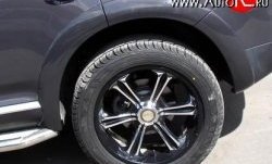 15 699 р. Комплект накладок на колёсные арки R-Line 7L Volkswagen Touareg 1 GP рестайлинг (2006-2010) (Неокрашенные)  с доставкой в г. Самара. Увеличить фотографию 2
