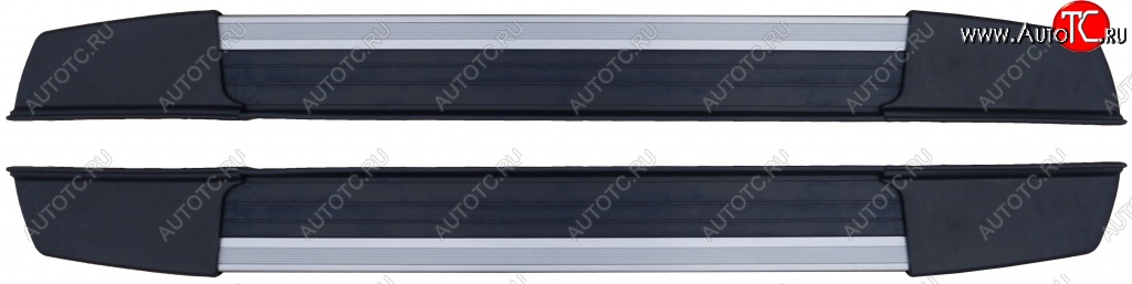 13 049 р. Алюминиевые порожки для ног Элеганс Volkswagen Touareg 1 GP рестайлинг (2006-2010)  с доставкой в г. Самара