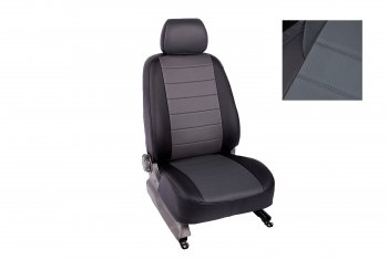 Чехлы для сидений Seintex (экокожа, 7 подголовников, airbag) Volkswagen Touran  1T (2003-2015) дорестайлинг минивэн, 1-ый рестайлинг минивэн, 2-ой рестайлинг минивэн