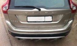 11 449 р. Защитная накладка на задний бампер СТ Volvo XC60 (2017-2022)  с доставкой в г. Самара. Увеличить фотографию 2